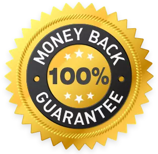 Venoplus 8 365-day money back guarantee seal